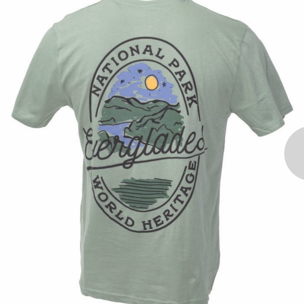 Muk Luks Light Green Everglades T-Shirt